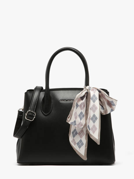 Handtassen French David jones Zwart french CH21035D